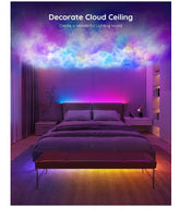 RGBIC LED Strip Lights, Smart LED Lights for Bedroom, Bluetooth LED Lights APP Control, DIY Multiple Colors on One Line, Color Changing LED Strip Lighting Music Sync, Home Decor, 16.4ft